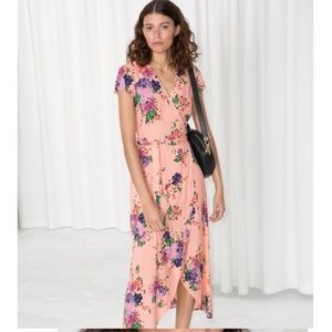 & Other Stories Wrap Dress